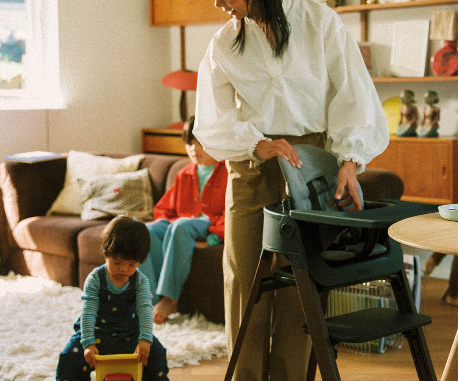 Stokke Steps Стул с сидением и столиком