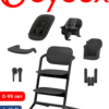 521003207 Стульчик Cybex Lemo 6-in-1 Set Stunning Black
