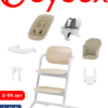 521003223 Стульчик Cybex Lemo 6-in-1 Set Sand White