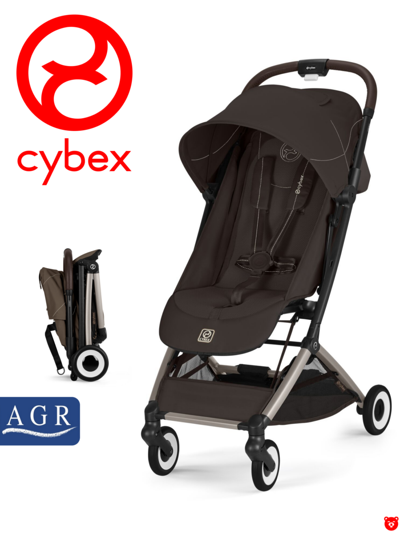 8 Cybex Orfeo (Версия 2026) Коляска шасси Taupe:текстиль Chocolate Brown