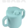 Beaba Поильник силиконовый 170 мл, Silic Blue