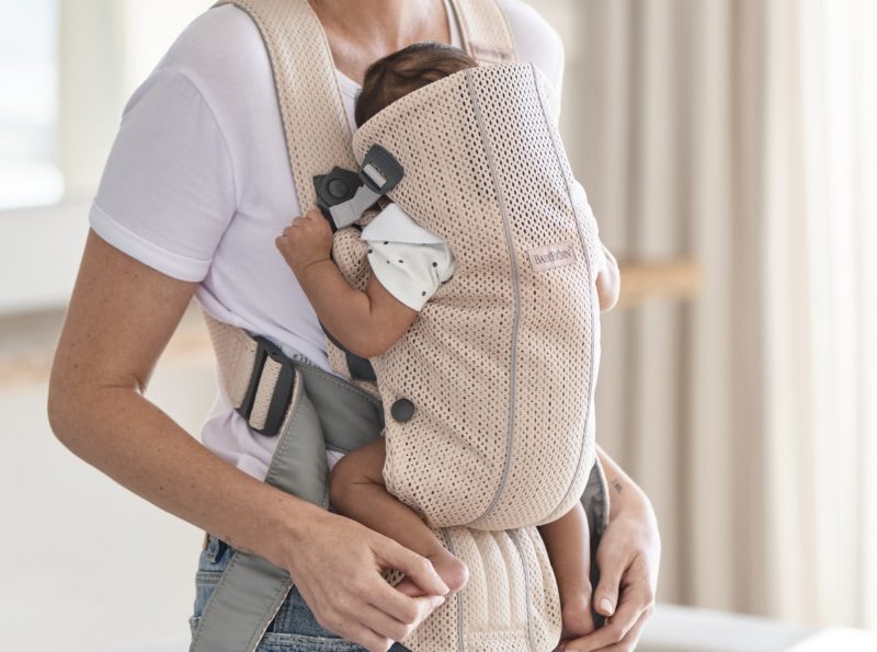 Babybjorn Рюкзак MINI, Жемчужно-розовый