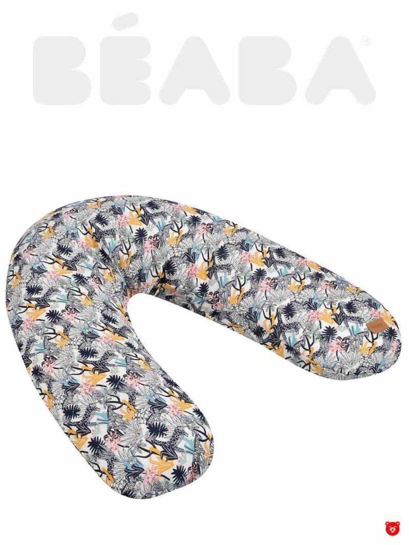 Beaba Big Flospy Материнская подушка(материал хлопок) JERSEY JUNGLE 508116 BIG FLOPSY JERSEY JUNGLE