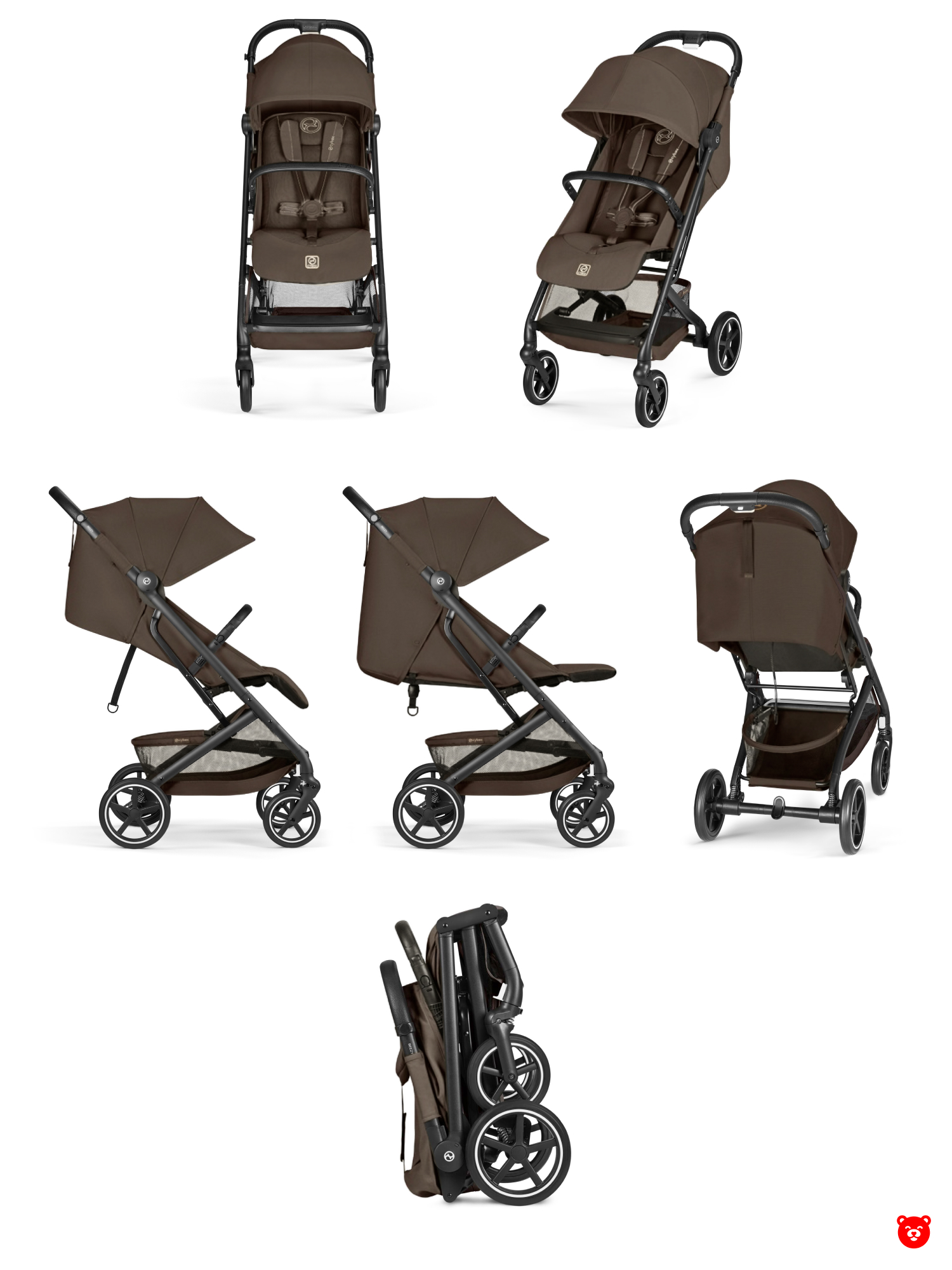 Beezy Chocolate Brown коллаж