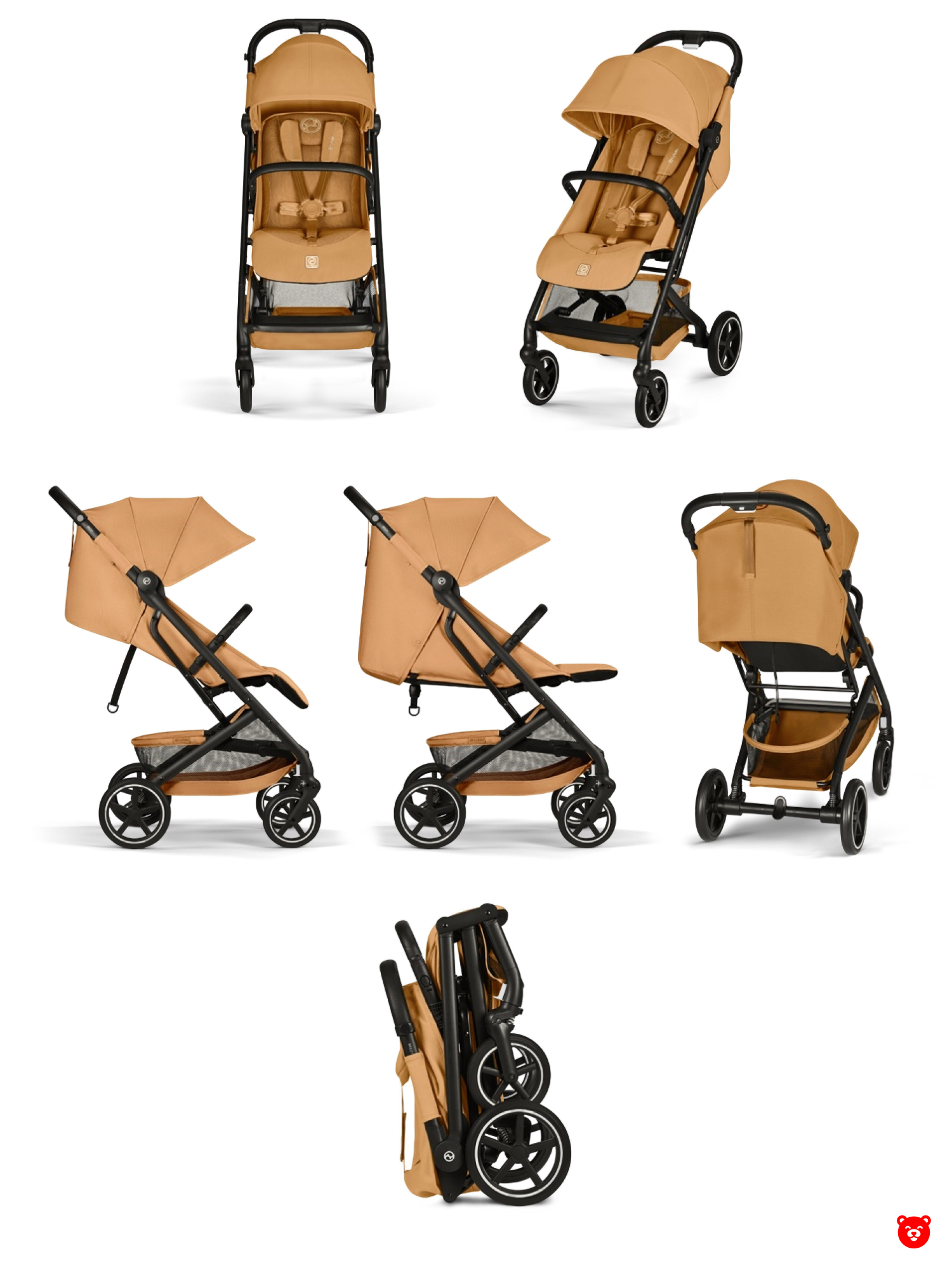Beezy Cinnamon Yellow коллаж