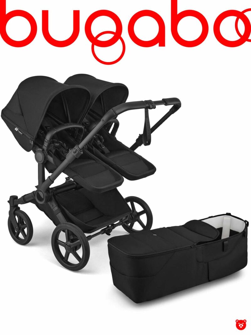 ugaboo Donkey 6 Duo цвет Heritage Black шасси Black