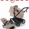 Bugaboo Donkey 6 Mono Black - Desert Taupe