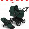 Bugaboo Donkey 6 Mono Black Fern Green