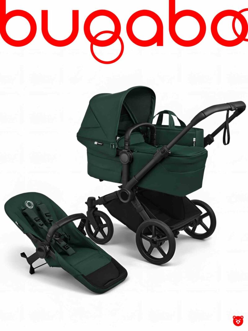 Bugaboo Donkey 6 Mono Black Fern Green