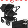 Bugaboo Donkey 6 Twin цвет Heritage Black шасси Black
