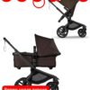 Bugaboo Fox 5 renew 2 в 1 Black Cocoa Brown