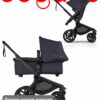Bugaboo Fox 5 renew 2 в 1 Black Deep indigo deep indigo