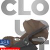 Cybex Cloud T i-Size Coconut Brown автолюлька