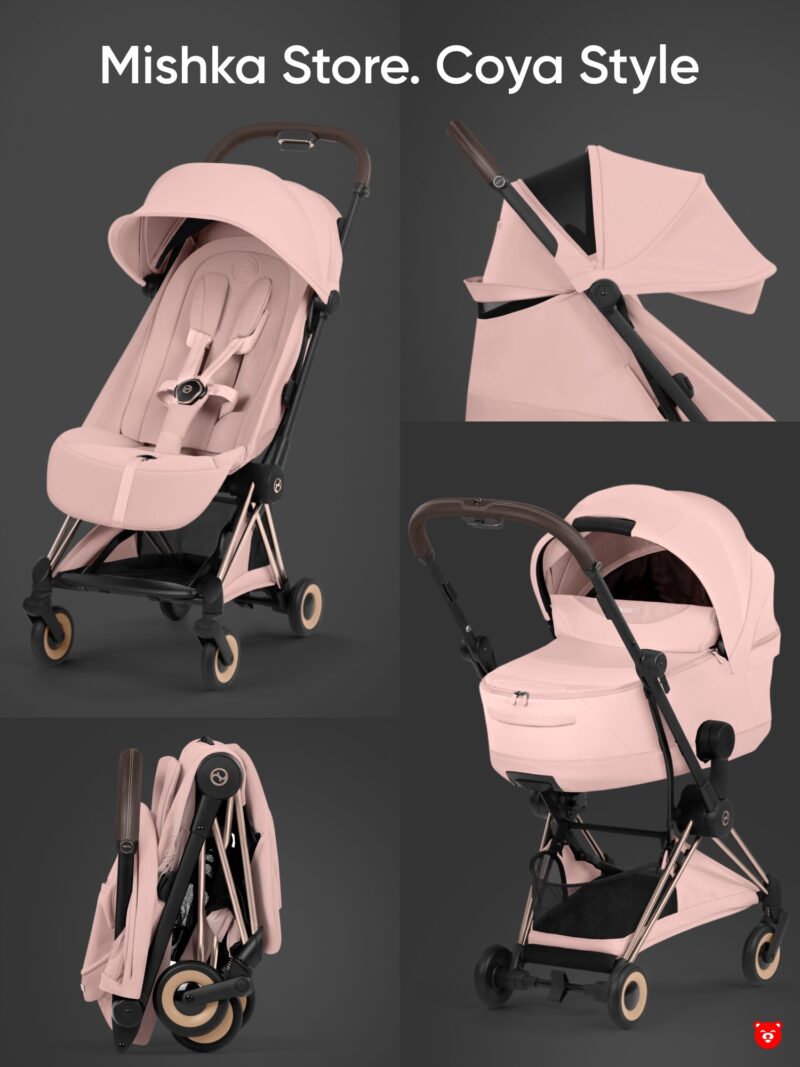 Cybex Coya Rose Gold Peach Pink