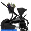 Cybex Gazelle Коляска 3 в 1, Moon Black