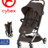 Cybex Orfeo (Версия 2026) Коляска шасси Taupe текстиль Chocolate Brown