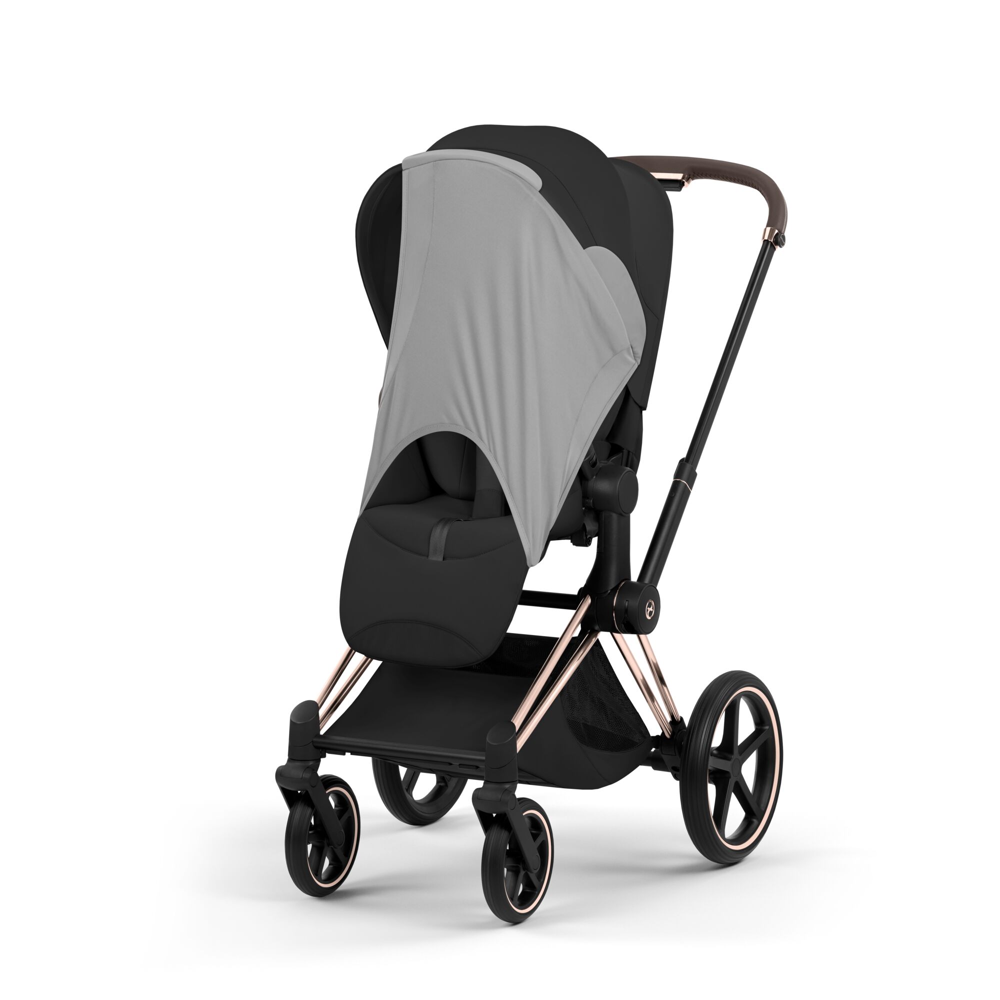 Cybex Priam Style 2026 коляска и солнцезащитный экран