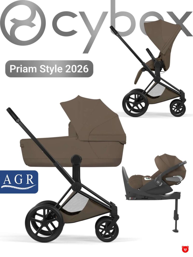 Cybex Priam Style Coconut Brown :Cloud T Coconut
