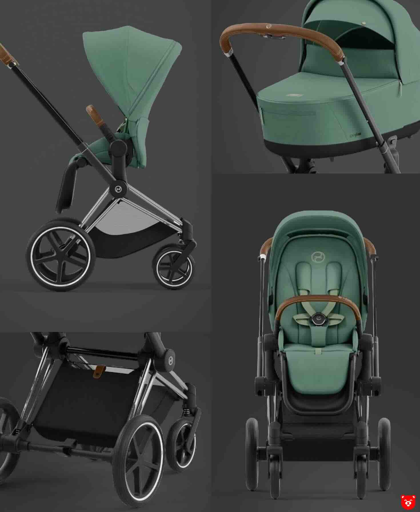 Cybex Priam leaf green