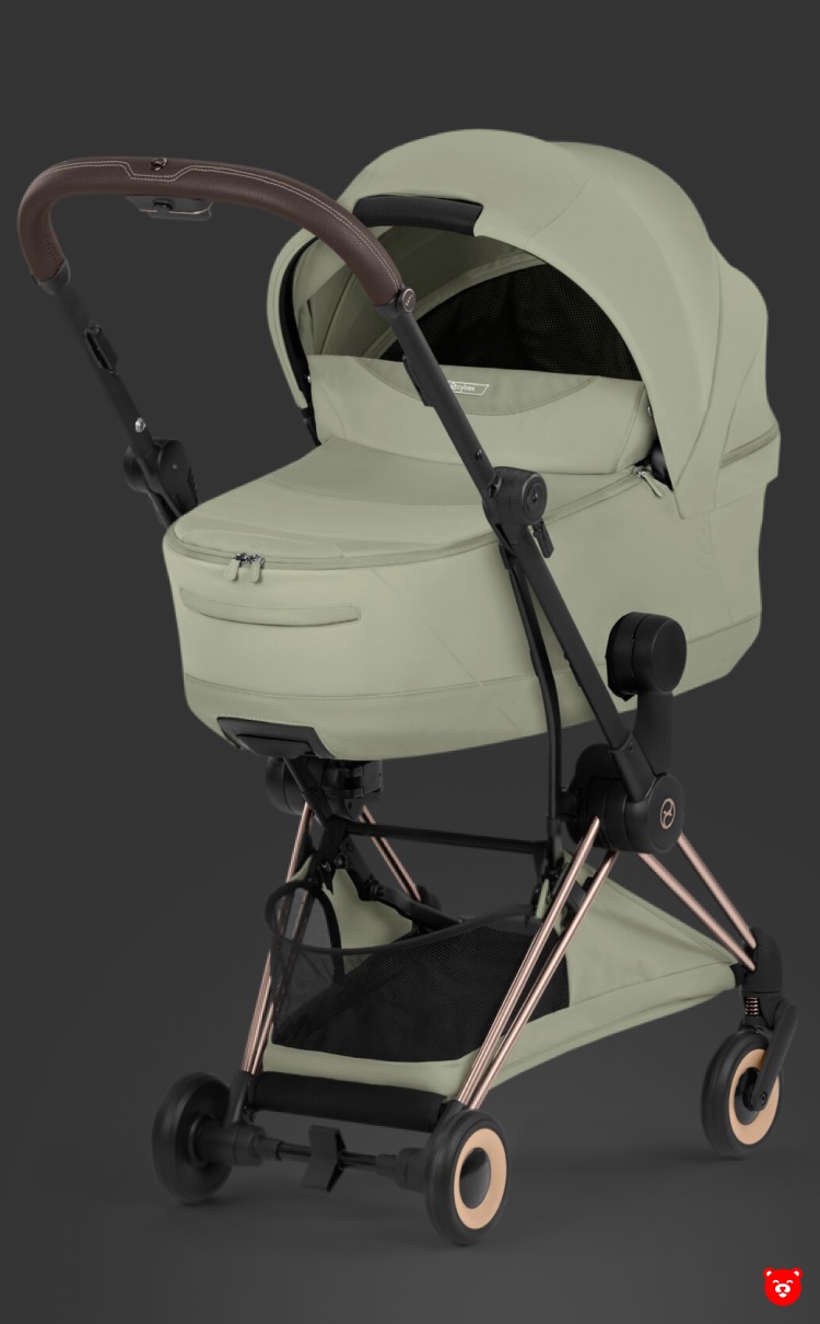 Cybex Style Coya Rose Gold Sage Green Cybex Style Coya Rose Gold Sage Green