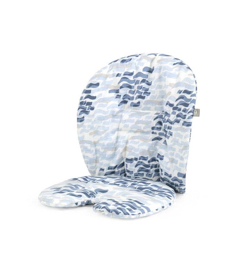 Stokke Steps Стульчик - Подушка для стульчика, Waves Blue
