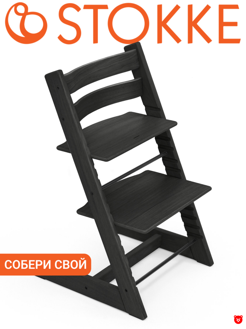 Tripp Trapp® Chair Oak Black
