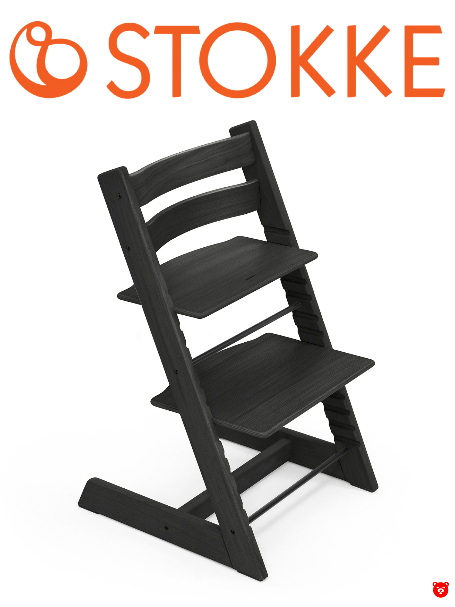 Tripp Trapp® Chair Oak Black Tripp Trapp® Chair Oak Black